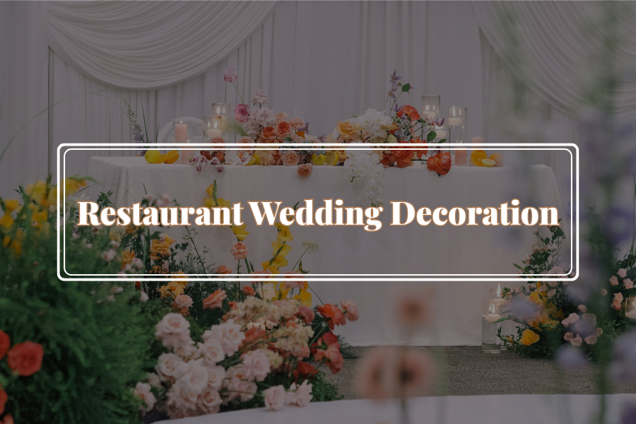 small wedding reception