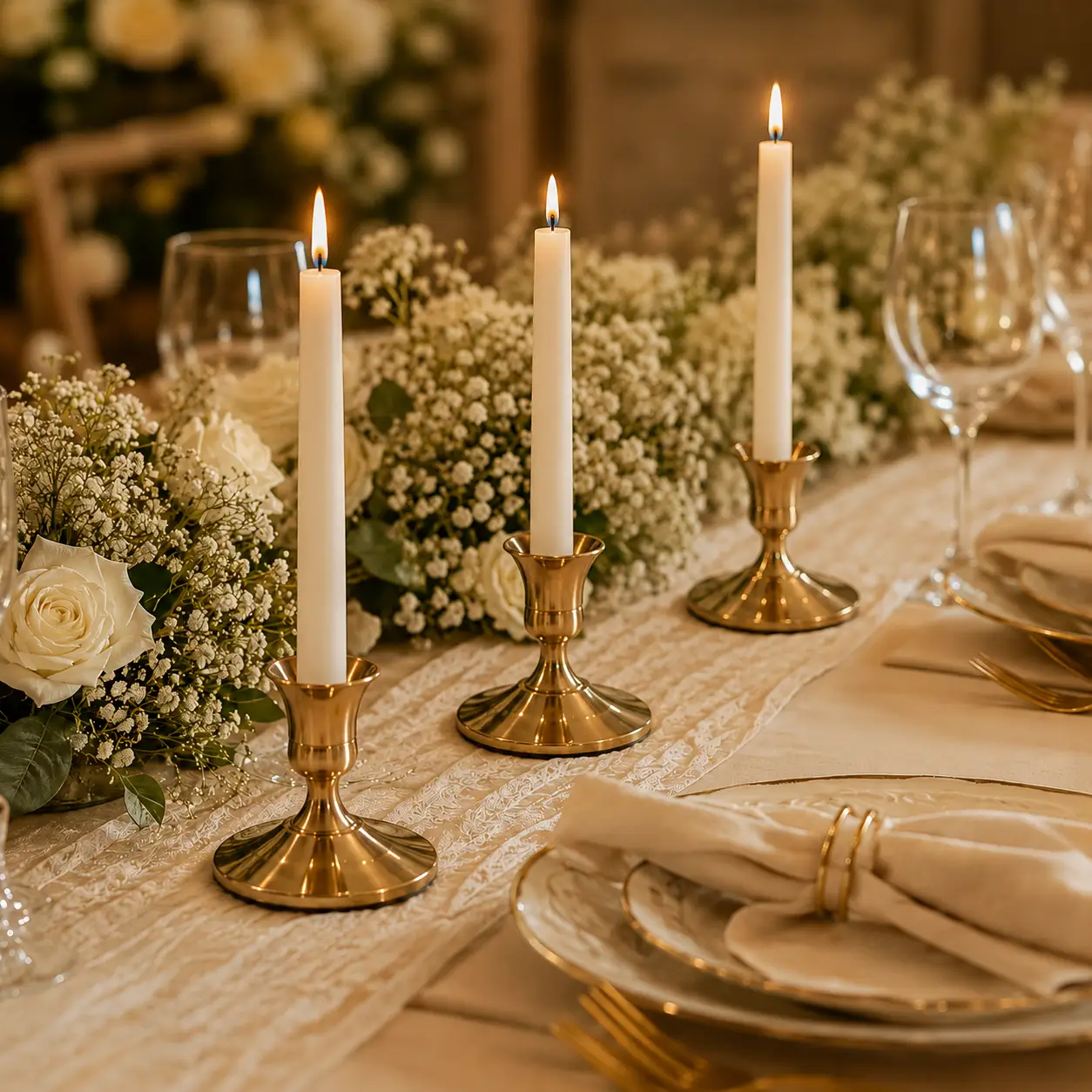 candle holders for wedding table